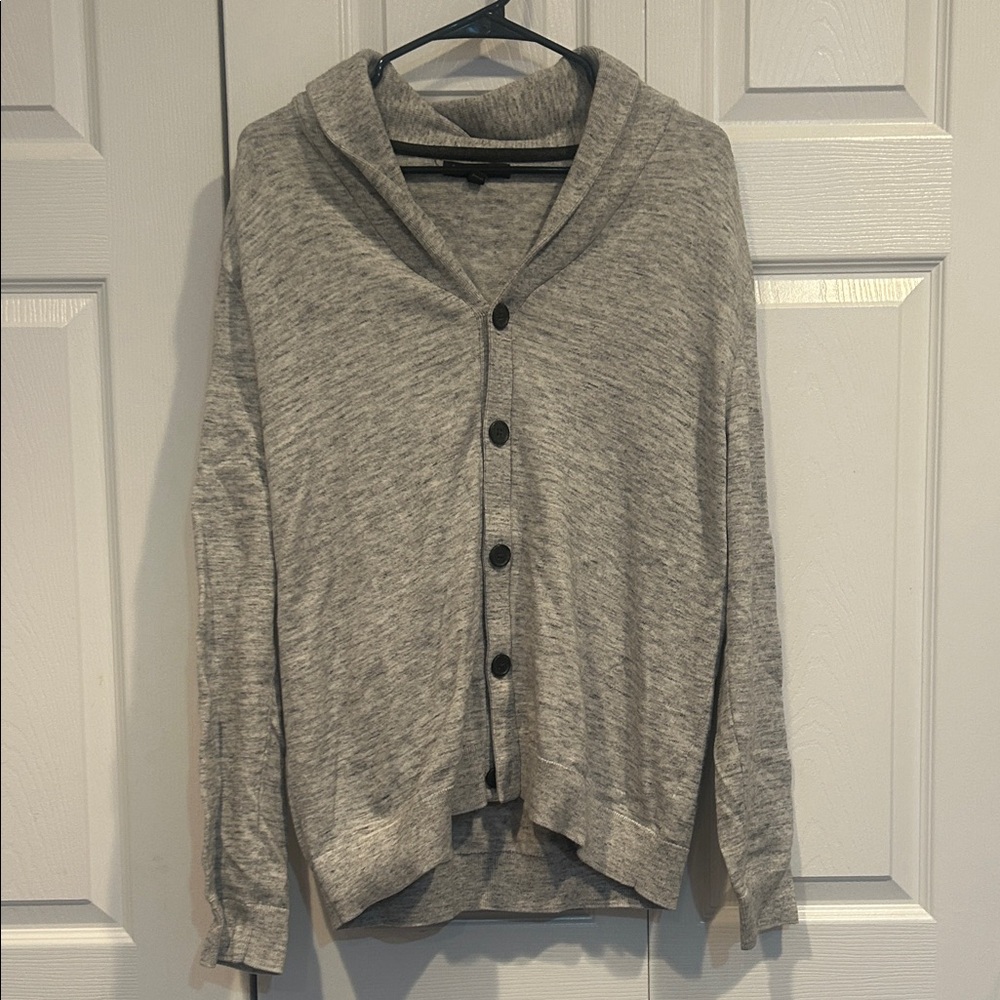 Banana Republic Charcoal Knit Sweater